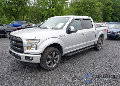 2017 Ford F150 Lariat z USA, uszkodzony, nr VIN 1FTEW1EFXHKE06505